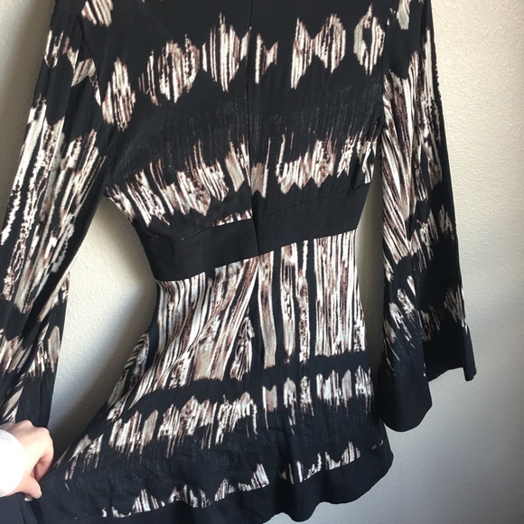 Retro patterned blouse - Picture 2 of 3